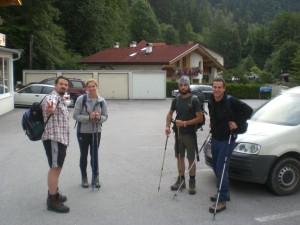 Abmarsch in Kufstein